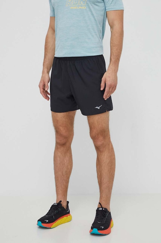 Mizuno szorty do biegania Core 5.5 tkanina czarny J2GBB008