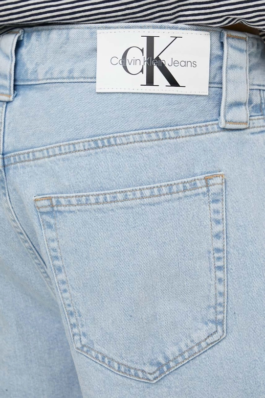 Odzież Calvin Klein Jeans szorty jeansowe J30J324875 niebieski