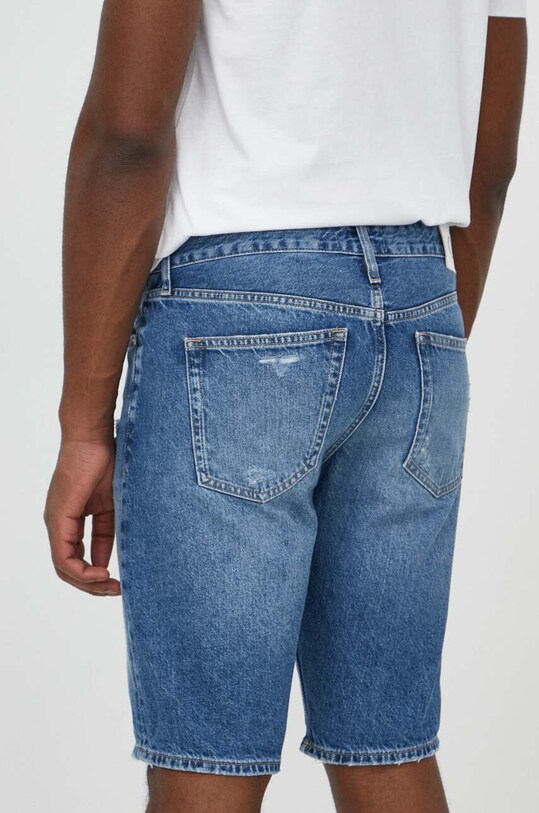 Oblečení Džínové šortky Calvin Klein Jeans J30J324878 modrá