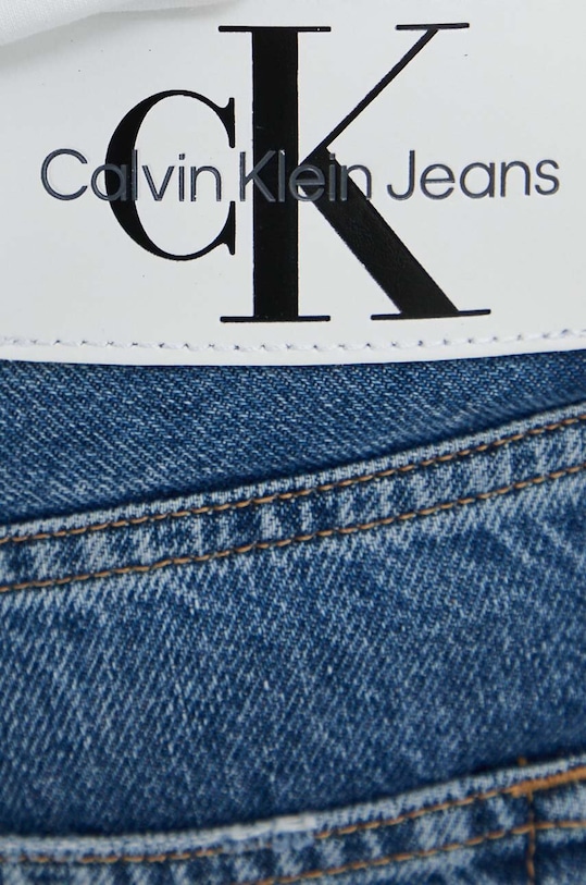 Calvin Klein Jeans farmer rövidnadrág kék J30J324878
