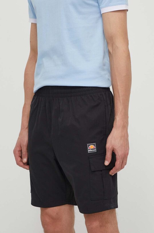 Къс панталон Ellesse Caprera Cargo Short текстил черен SHV17673