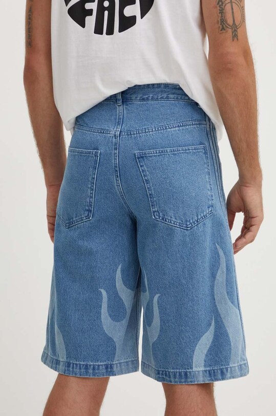 Îmbrăcăminte adidas Originals pantaloni scurti jeans IS2893 albastru