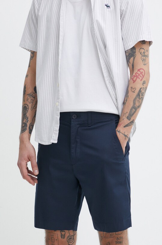 Šortky Abercrombie & Fitch s elastanom tmavomodrá KI128.4040.200