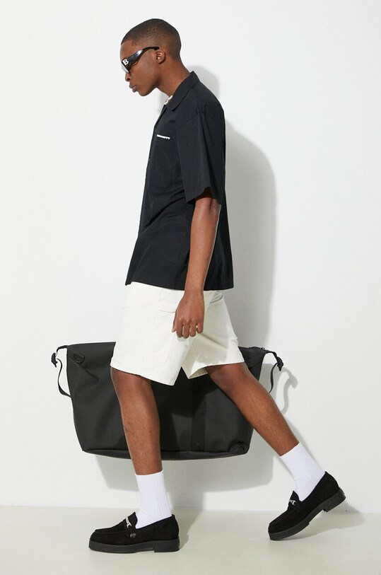 Carhartt WIP cotton shorts Single Knee Short I027942.D602 beige SS24
