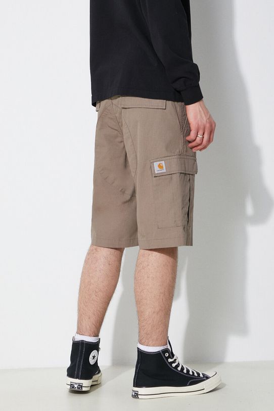 Ρούχα Βαμβακερό σορτσάκι Carhartt WIP Aviation I028245.1YJ02 μπεζ