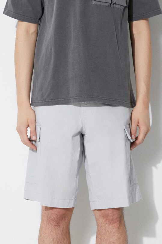 Carhartt WIP pantaloni scurti din bumbac Regular Cargo gri I028246.1YE02
