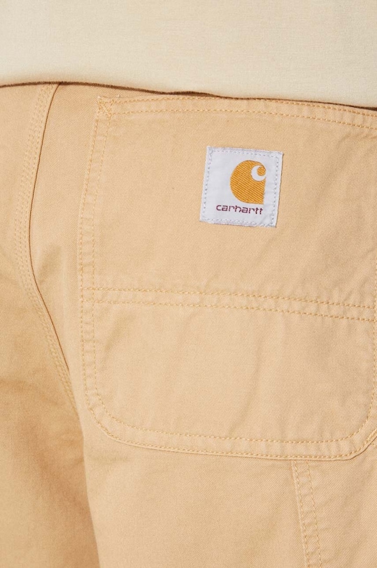 Carhartt WIP cotton shorts Single Knee Short I031504.1YHGD beige