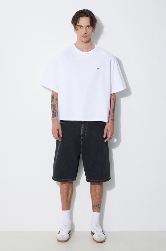Carhartt WIP denim shorts Brandon I031921.8906 black SS24