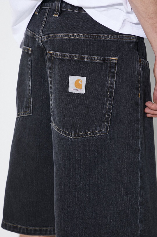 Carhartt WIP denim shorts Brandon I031921.8906 black