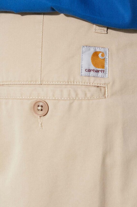 Carhartt WIP cotton shorts Mart Short I033130.G106 beige