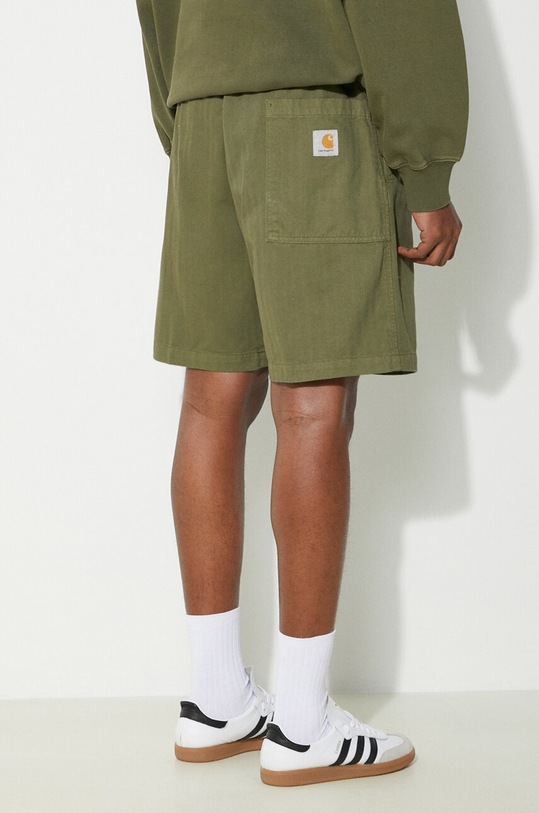 Clothing Carhartt WIP cotton shorts Rainer I033133.1YSGD green