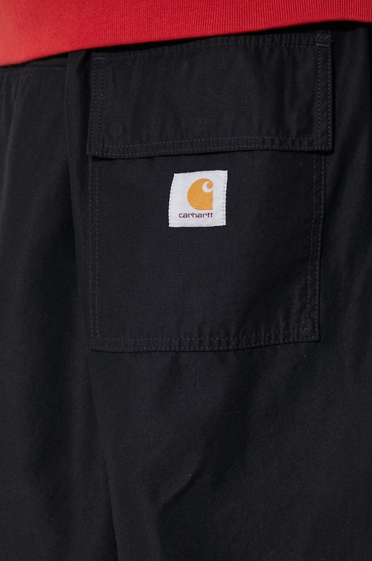 Pamučne kratke hlače Carhartt WIP Hayworth Short crna I033136.8902
