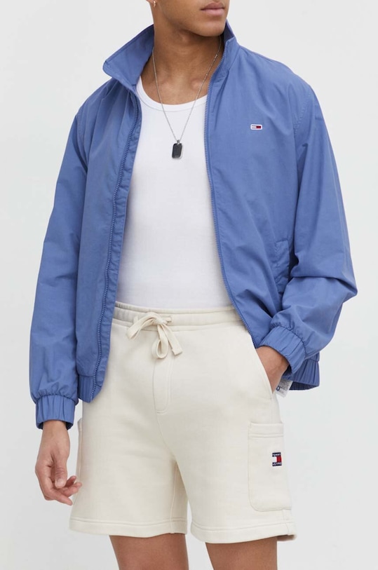 Tommy Jeans szorty bawełniane bawełna beżowy DM0DM18479