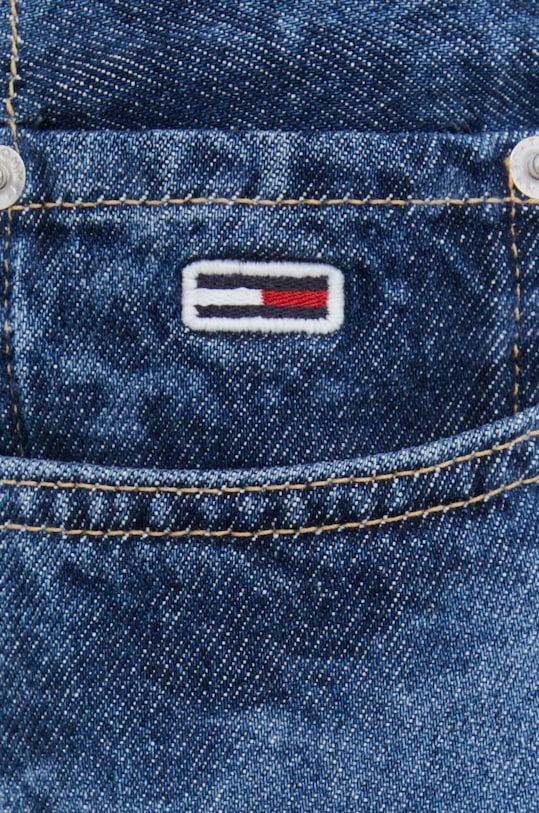 Džínové šortky Tommy Jeans námořnická modř DM0DM18787