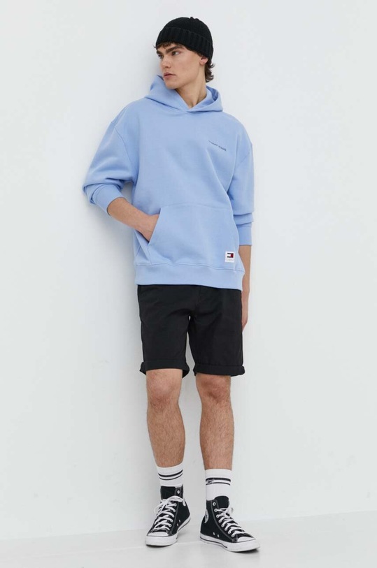 Kraťasy Tommy Jeans DM0DM18812 černá SS24