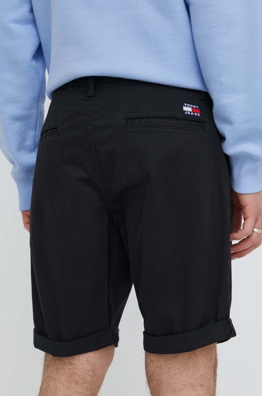 Odzież Tommy Jeans szorty DM0DM18812 czarny