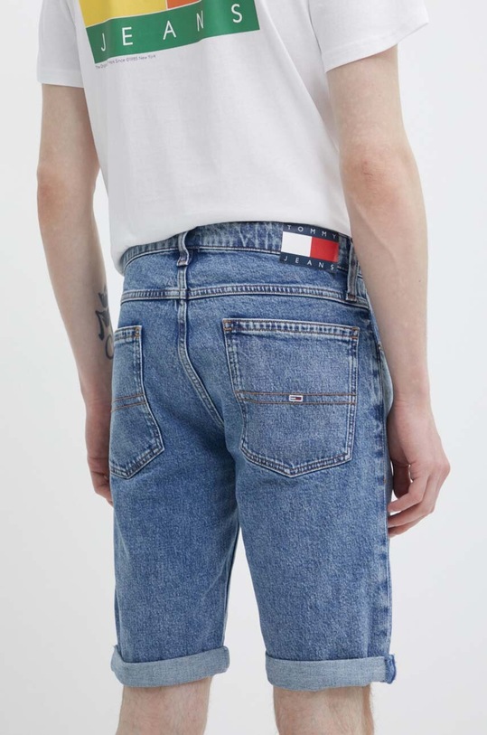 Îmbrăcăminte Tommy Jeans pantaloni scurți DM0DM19155 albastru