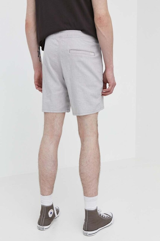 Îmbrăcăminte Hollister Co. pantaloni scurți din amestec de in KI328.4019.112 gri
