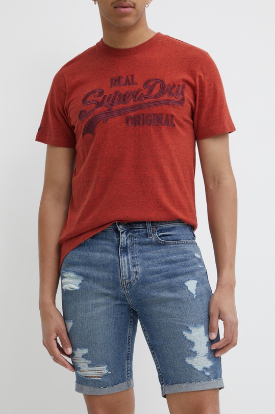 Hollister Co. pantaloni scurti jeans jeans albastru KI328.4069.279