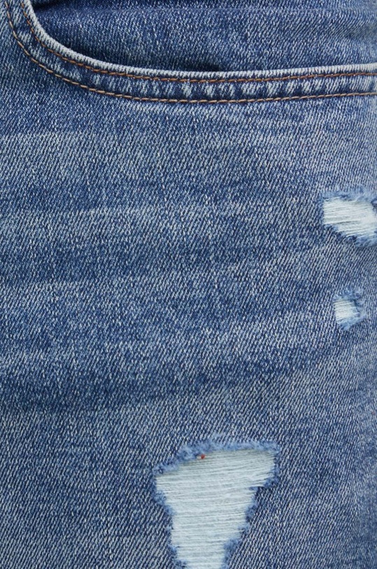 Hollister Co. pantaloni scurti jeans albastru KI328.4069.279