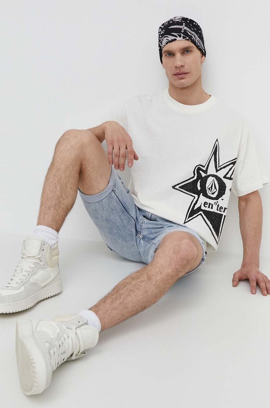 Tommy Jeans szorty jeansowe DM0DM18796 niebieski SS24