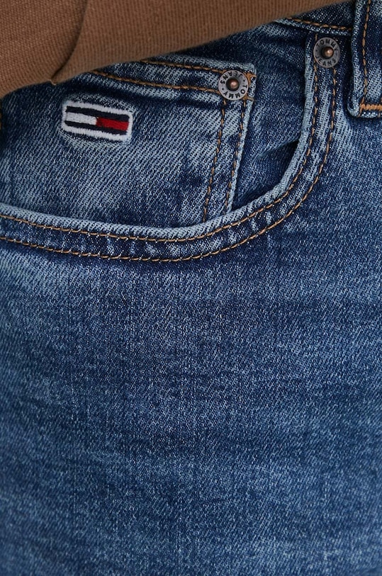 Tommy Jeans szorty jeansowe niebieski DM0DM19452