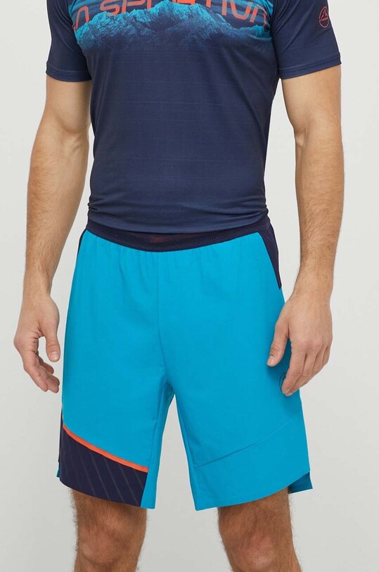Turistické šortky LA Sportiva Comp s elastanom modrá F44614643