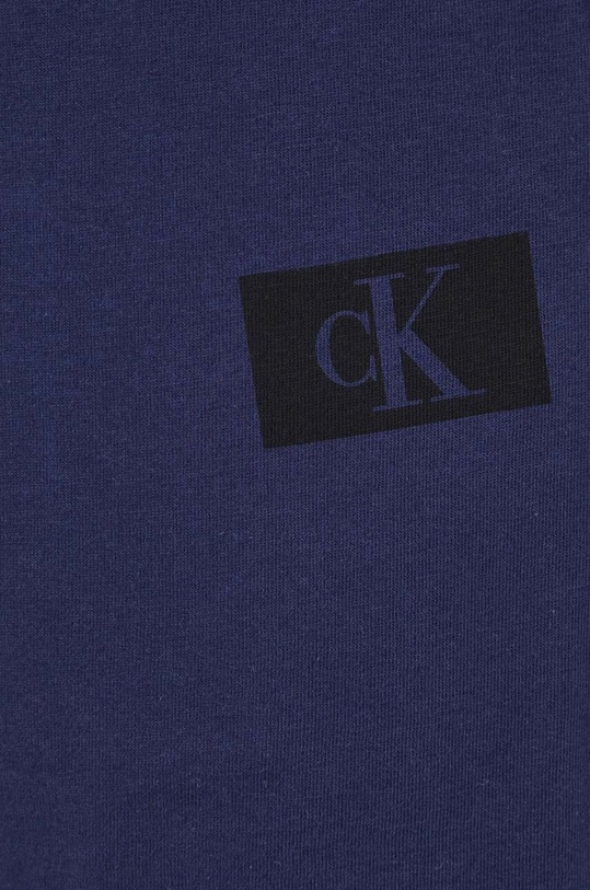 Хлопковые шорты лаунж Calvin Klein Underwear тёмно-синий 000NM2610E