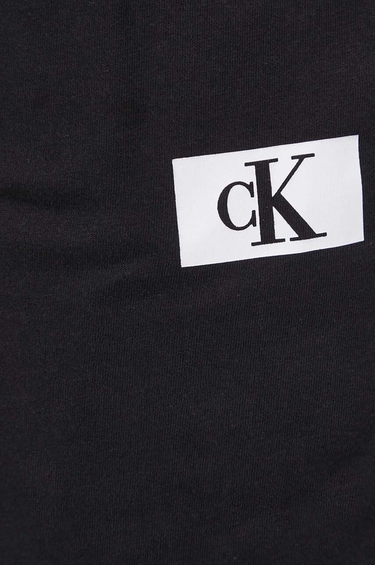 Calvin Klein Underwear szorty bawełniane lounge czarny 000NM2610E