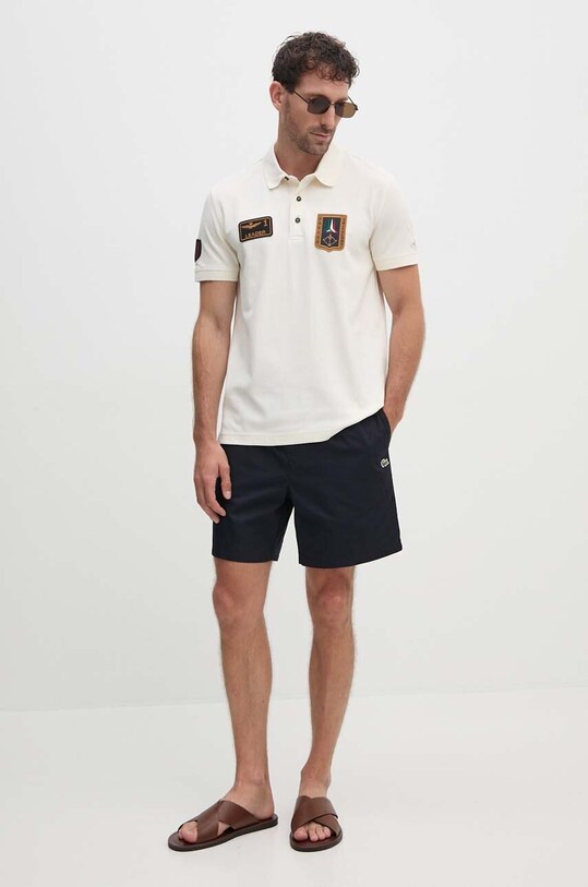 Lacoste pantaloncini in cotone GH7220. blu navy SS24