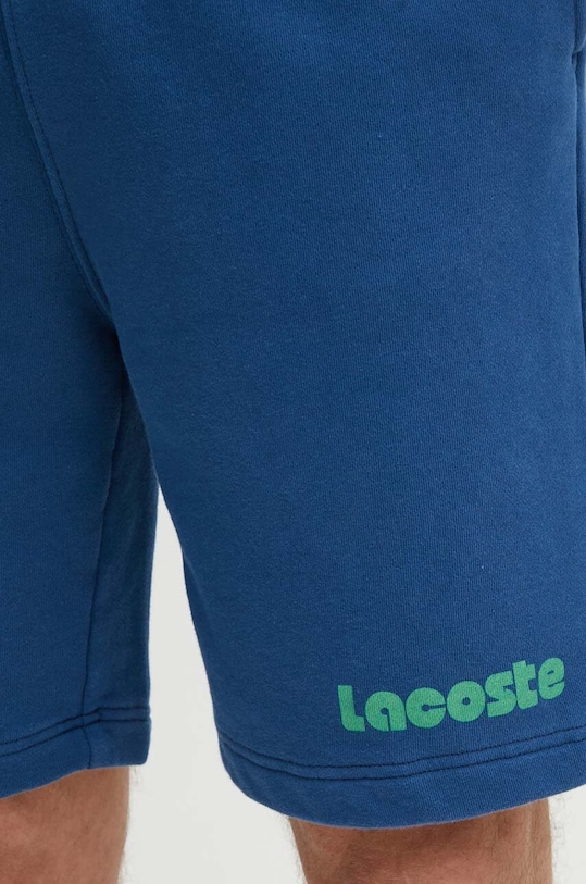 Lacoste pantaloni scurti din bumbac bleumarin GH7526