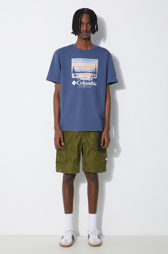 The North Face outdoor shorts NF0A879RPIB1 green SS24