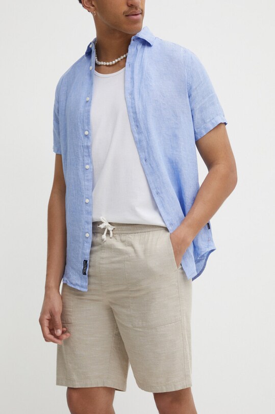 Protest pantaloni scurti din bumbac Prtbirger bumbac bej 2710443