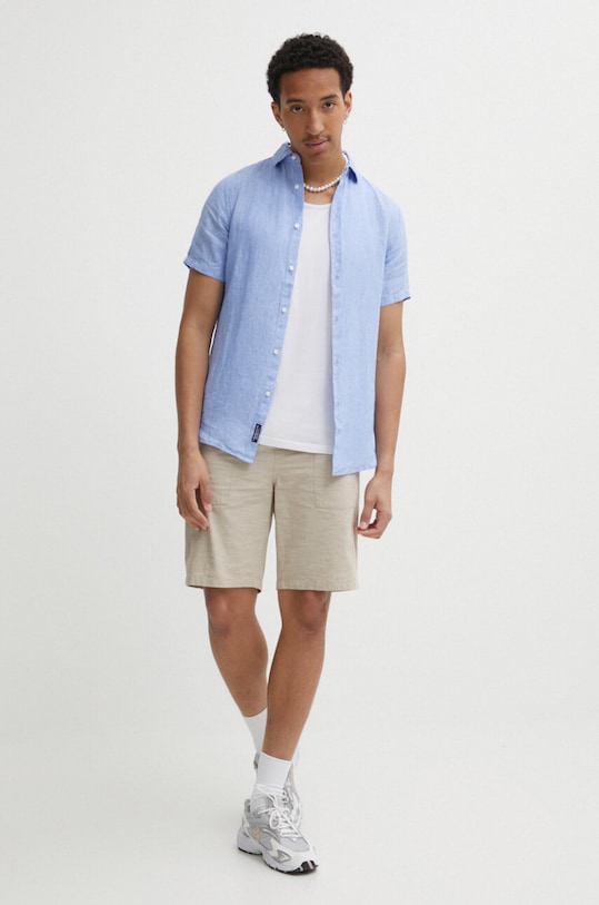 Protest pantaloni scurti din bumbac Prtbirger 2710443 bej SS24