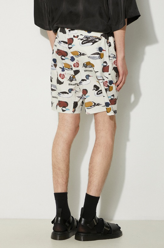 Oblečení Bavlněné šortky Human Made Duck Shorts HM27PT018 béžová