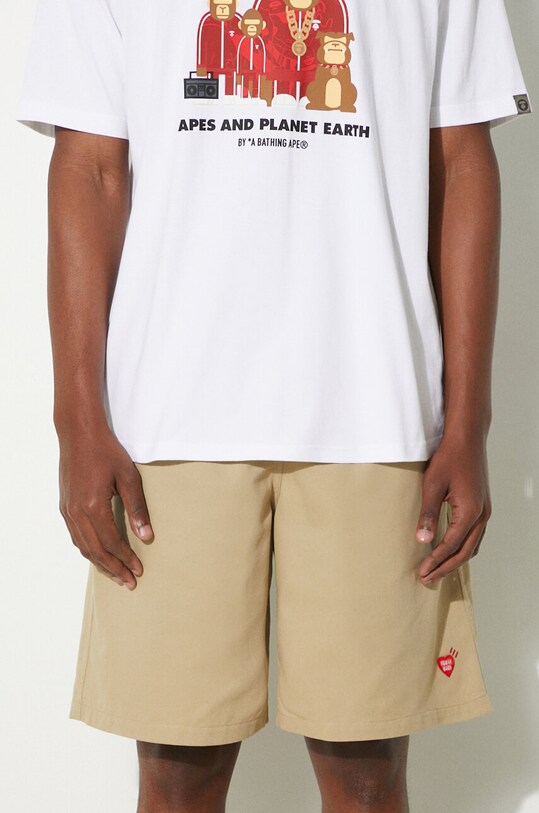 Шорты Human Made Beach Shorts бежевый HM27PT024