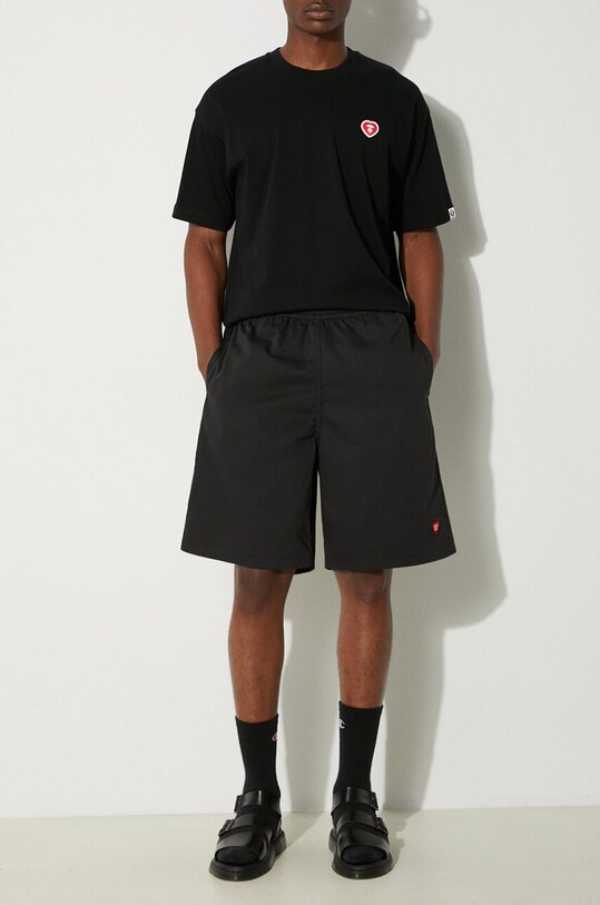 Шорти Human Made Beach Shorts чорний HM27PT024