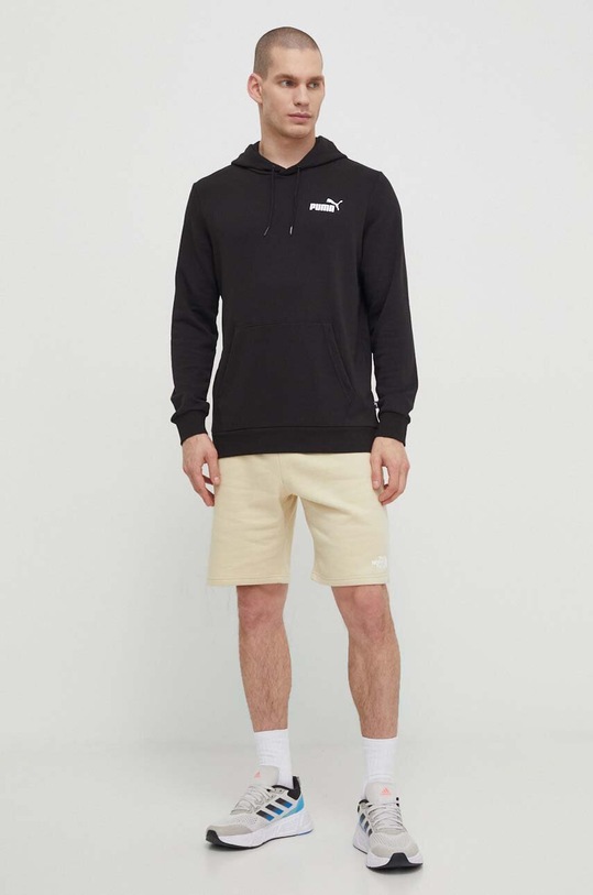 The North Face pantaloni scurti din bumbac NF0A87DF3X41 bej SS24