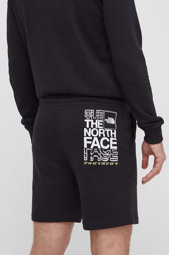 Îmbrăcăminte The North Face pantaloni scurti din bumbac NF0A87ECJK31 negru