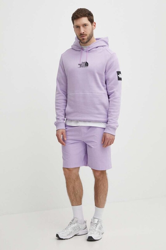 The North Face szorty NF0A879NQZI1 fioletowy SS24