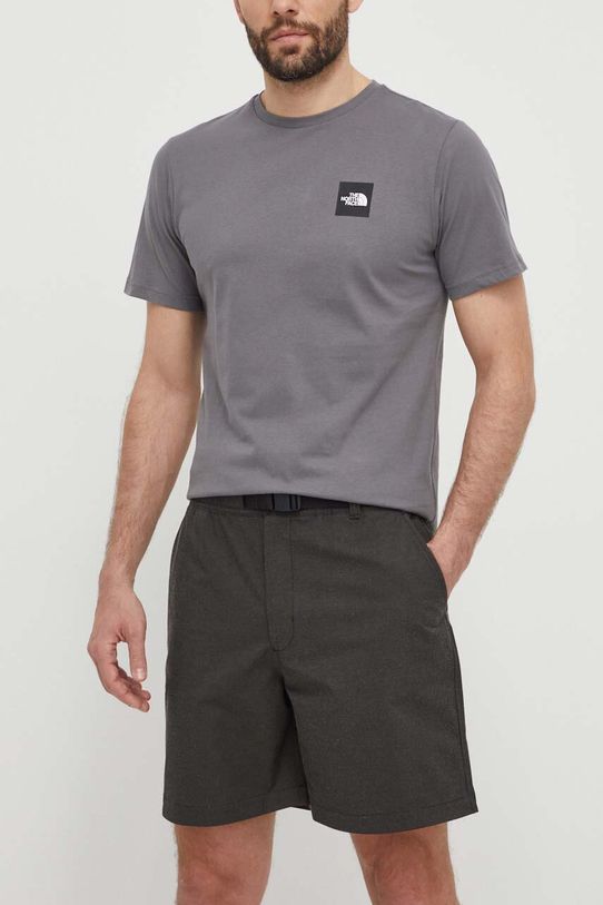 The North Face szorty tkanina szary NF0A870KJK31