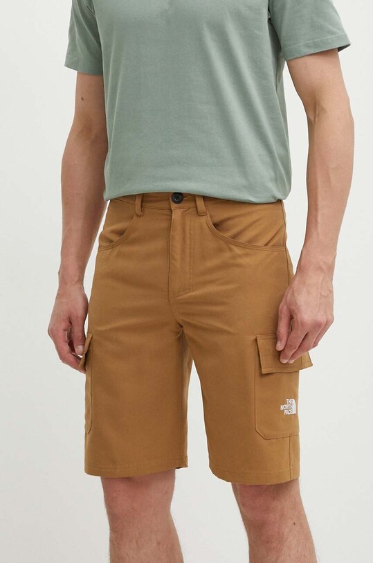 The North Face pantaloni scurți outdoor Horizon panza maro NF0A824D1731