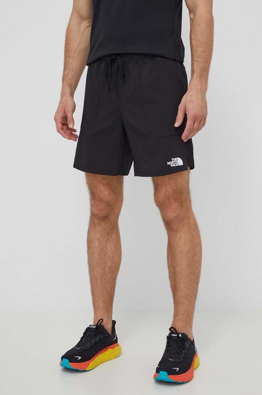 The North Face szorty sportowe tkanina czarny NF0A88S9JK31