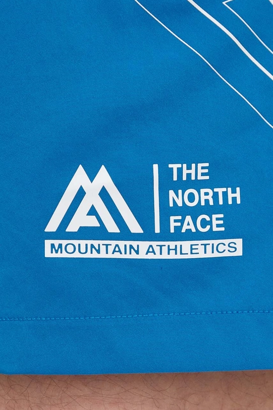 The North Face pantaloni scurti sport Mountain Athletics albastru NF0A87JNXIT1