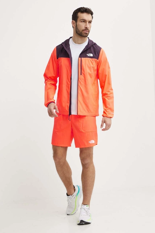 The North Face szorty sportowe Sunriser NF0A88S9QI41 pomarańczowy SS24