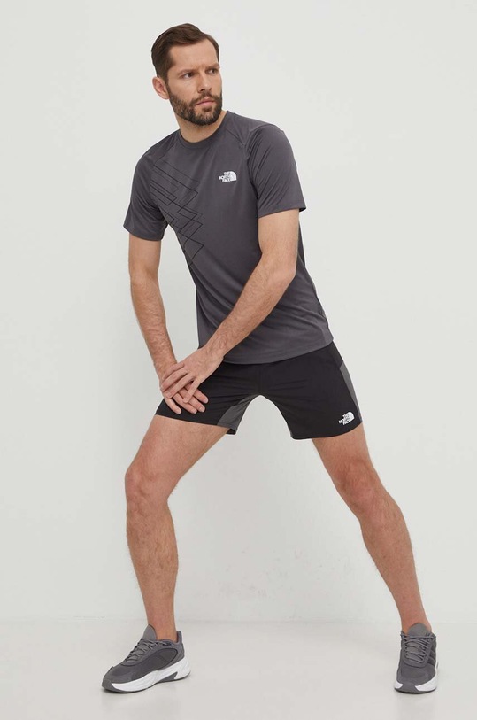 The North Face szorty sportowe Mountain Athletics NF0A87JMW9O1 czarny SS24