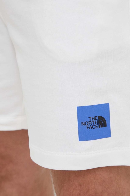 The North Face szorty bawełniane biały NF0A87ECFN41