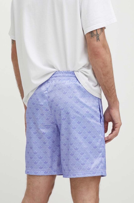 Одежда Шорты adidas Originals Mono Satin IS2935 фиолетовой