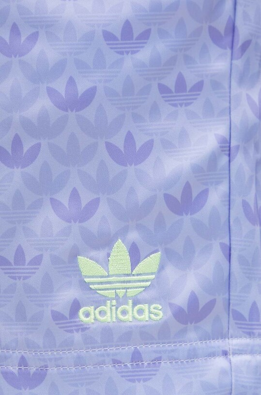 Шорты adidas Originals Mono Satin фиолетовой IS2935