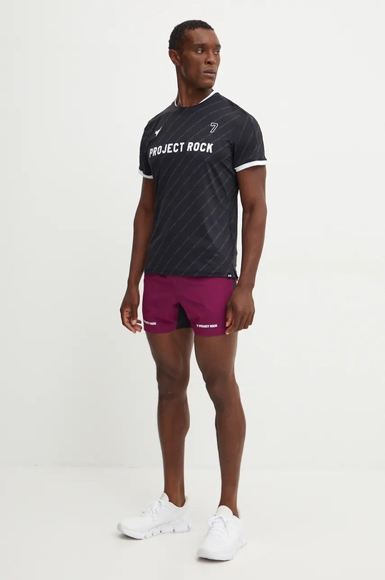 Σορτς προπόνησης Under Armour Project Rock 1384217 ροζ AW24